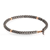 Bracelet Mano-J. Homme CUBY DAD in Titane Diamante 0.01 Ct MINBRT3RGCUP - MINBRT3RGCUP